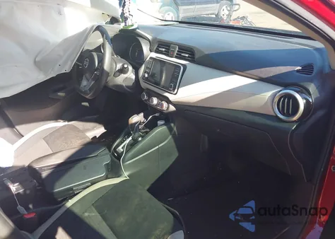 2021 Nissan Versa Sv Xtronic Cvt from USA, damaged, VIN 3N1CN8EV7ML885634